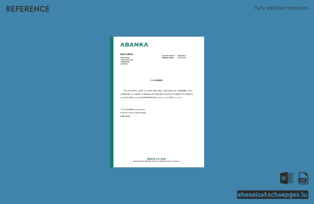Slowenien Abanka Schließungsbeispiel Vorschau